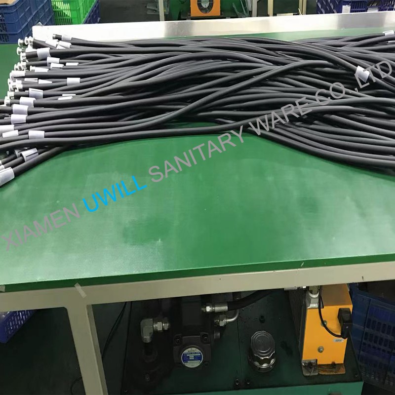 anti kink plastic PVC shower hose anti kink plastic PVC shower hose