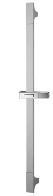 Square Shower Sliding Bar Set For Three Function Eco-Performance Hand Shower With Slide Bar And 59-Inch Flexible Hose, Chrome Plate